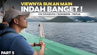TERNYATA INILAH KELEBIHAN NAIK KAPAL !! 6 Hari 5 Malam Naik Kapal Surabaya - Papua Ep.5