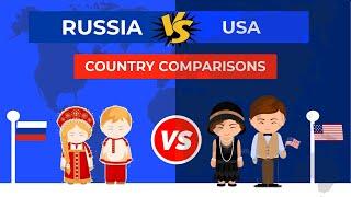 USA vs Russia Country Comparison - russia vs usa - Country Salt