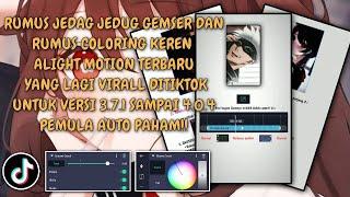 TUTORIAL JEDAG JEDUG GEMSER ALIGHT MOTION 2022 | COLORING ALIGHT MOTION FORMULA