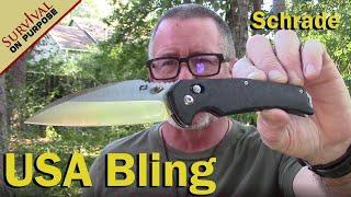 Schrade Radok - US Made EDC Flipper Knife With Style