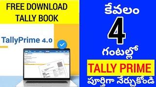 Tally Prime 4.0 Full Course in Telugu || Tally Prime తెలుగు లో నేర్చుకోండి