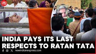 Ratan Tata passes away | Body of Ratan Tata kept at NCPA lawns in Mumbai to pay last respects