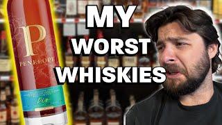 My 5 WORST Whiskies In My Collection