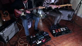 Ambient Guitar Playing LIVE, 5 jams in 10 minutes