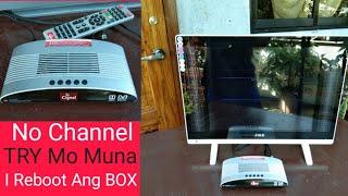 REBOOT HOW TO REBOOT CIGNAL HD BOX NO CHANNEL All CHANNEL NOT WORK