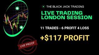 TRADING GOLD & FOREX Market | $117 PROFIT | LONDON SESSION #livetrading #goldtrading