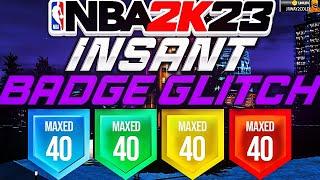 *NEW* NBA 2K23 INSTANT BADGE GLITCH CURRENT GEN AFTER PATCH! BADGE GLITCH 2K23! NBA 2K23 GLITCH!