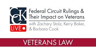 Federal Circuit Rulings & Their Impact on Veterans (2018)