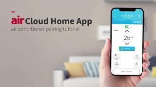 How to pair your airCloud Home app to your home network