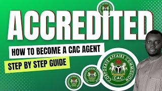 HOW TO BECOME AN ACCREDITED AGENT WITH CAC (CORPORATE AFFAIRS COMMISSION) | CAC AGENT REGISTRATION