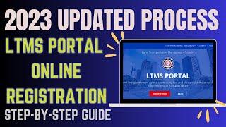 PAANO MAG-REGISTER SA LTO PORTAL | LTMS ONLINE PORTAL | HOW TO REGISTER | CREATE AN ACCOUNT IN LTMS