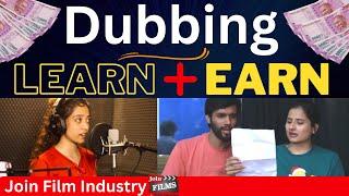 Online Income Actors ke liye | Practical Dubbing classes | Voice Acting Jobs Joinfilms Academy