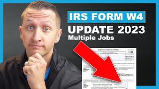 IRS Form W4 adding multiple Jobs FAST in 2023