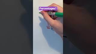 Percentages Under a Square Root? #Shorts #math #maths #mathematics