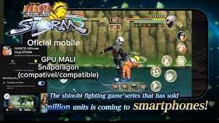 Oficial Naruto Ultimate Ninja Storm Android GPU Mali and Snapdragon Google Play Store