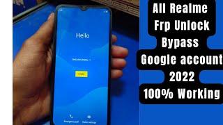 Realme C11,C12,C15,C20,C21y,C25 Frp Bpyass New Method All Realme Frp Unlock Bypass Google Account