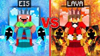 Billy EIS vs Semlaki LAVA König Überleben Battle in Minecraft!