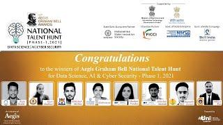 Winners of AGB National Talent Hunt 2021 Ph  1, felicitated at 11th Edition Aegis Graham Bell Awards