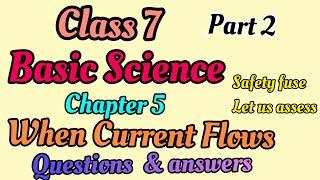 Scert Class 7/Basic Science Chapter 5/When Current Flows part 2/PSC Exam Topic/English and Malayalam