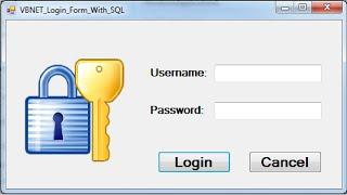 VB.NET - How To Create Login Form With SQL Database Using Visual Basic .Net [with source code]