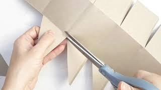 DIY PAPER FOLDER (4 pockets)