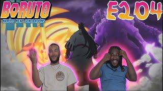 JIGEN VS NARUTO & SASUKE | BORUTO EPISODE 204 REACTION