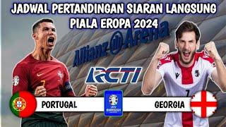 Jadwal Piala Eropa 2024 ~ PORTUGAL vs GEORGIA ~ EURO 2024