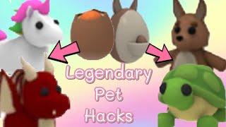 How To Hatch A Legendary Every Time In Adopt Me | Testing Legendary Pet Hacks