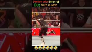 Demion price inter off but Seth Rollins is Seth Rollins #wwe #viral #shorts