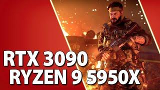 RTX 3090 + Ryzen 9 5950X // Test in 12 Games | 1080p, 1440p, 4K