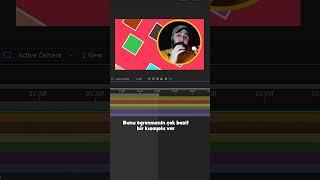 U KISAYOLU İLE KEYFRAMELERE HÜKMET #shorts #aftereffects