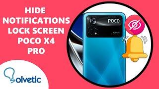   How to Hide Notification Panel on Lock Screen Xiaomi Poco X4 Pro