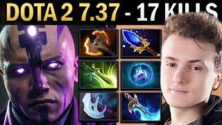 Anti-Mage Gameplay Miracle with 17 Kills and Butterfly - Dota 7.38