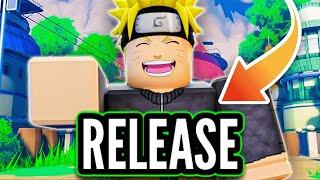 This NEW Roblox Naruto Game RELEASES TODAY...