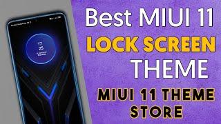 Best MIUI 11 Supported Theme | LockScreen MIUI 11 Theme | Miui 11 Theme Store
