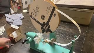 3M Sasheen s-72 Heavy Duty Ribbon Bow Maker Hand Crank Machine