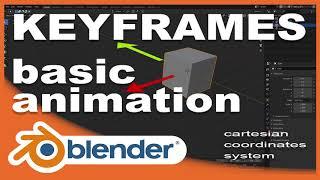 BLENDER 2:81: BASIC ANIMATION MOVEMENT AT XYZ-AXIS (EASY)