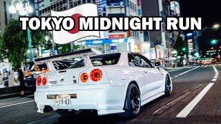 Midnight Tokyo Run in my R34 GTR! | Viewing One of Japan's Rarest OG JDM Tuning Shops