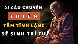 21 Câu Chuyện Thiền TÂM TĨNH LẶNG Sẽ Sinh TRÍ TUỆ, Cảnh Giới Cao Thượng Của Các Bậc Thiền Sư.