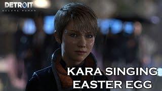 Detroit Become Human Kara Singing Easter Egg (2013 vs 2018)