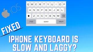 iPhone Keyboard Slow & Laggy in Notes & iMessage after iOS 14 [Fixed]|how to fix iphone keyboard lag