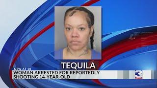 Woman accused of shooting teen outside community center