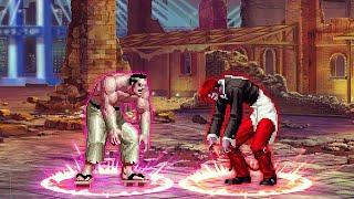 [KOF Mugen] Orochi Daimon Vs Orochi Iori Yagami Team