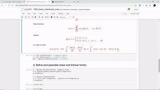 Netgen/NGSolve - Solving a differential equation using the Finite Elements Method.