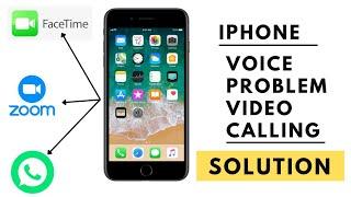 Voice Problem Video Calling iPhone All Model Solution  | Hindi ( BSAS Mobile service ) Ajay