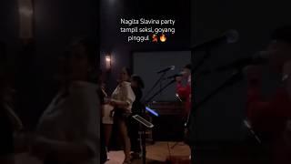 video Nagita Slavina party tampil seksi,goyang pinggul  #short #nagita #raffiahmad #cipung