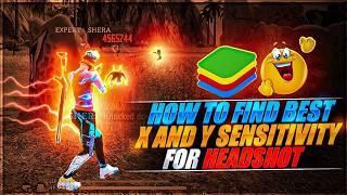 Best SECRET X And Y Sensitivity Settings For No Recoil X&Y Free Fire PC | Bluestacks 5 | Msi 5