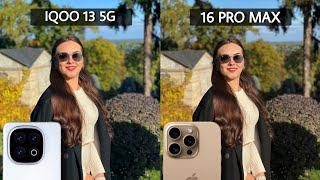 IQoo 13 5G Vs iPhone 16 Pro Max Camera Test Comparison