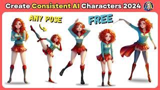 How to: Create Consistent Characters In Any Pose with Leonardo AI! (NEW)