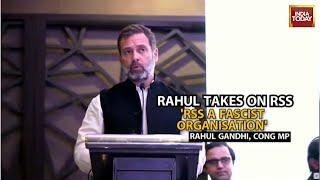 Rahul Takes On RSS Says,' Built Along Lines Of Muslim Brotherhood'